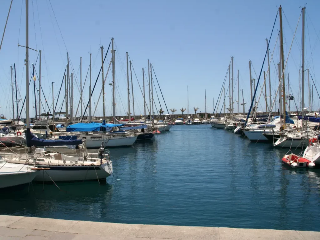 Der Yachthafen von Puerto de Mogan