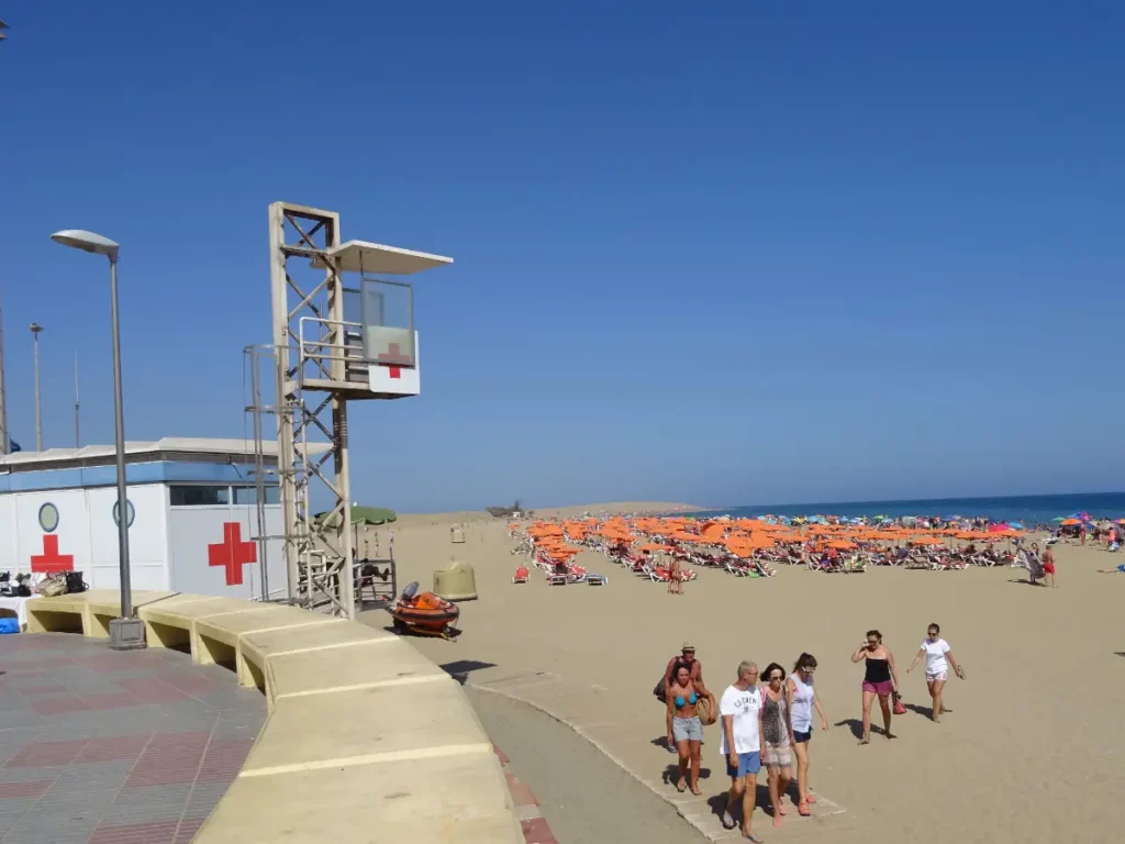 Der Strand von Maspalomas - Playa Maspalomas
